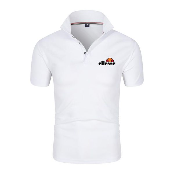 men's polos shirt summer casual lapel short-sleeved formal wear high-end brand fashion t-shirt, White;black
men's polos shirt summer casual lapel short-sleeved formal wear high-end brand fashion t-shirt, White;black