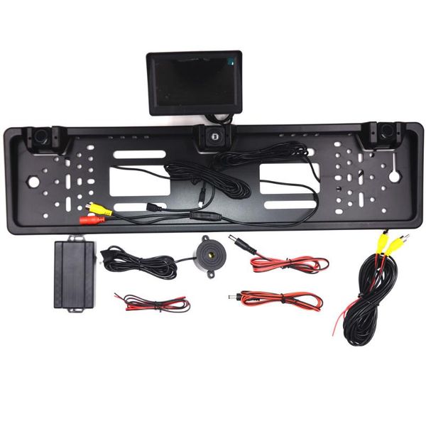 car rear view cameras& parking sensors radar sensor with 4.3 inch tft screen monitor european license plate frame reverse backup camera
car rear view cameras& parking sensors radar sensor with 4.3 inch tft screen monitor european license plate frame reverse backup camera