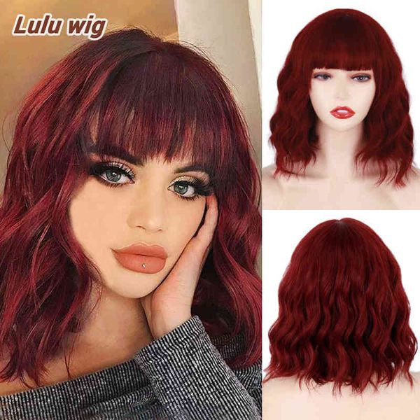 hairpiece beauty short bob wigs for women synthetic wavy with bangs shoulder length wine red wig heat resistant fiber cosplay hair 0121
hairpiece beauty short bob wigs for women synthetic wavy with bangs shoulder length wine red wig heat resistant fiber cosplay hair 0121