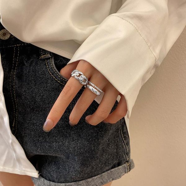 wedding rings myqis vintage chain layered finger ring for women girl 2021trend aesthatic metallic adjustable open jewelry ringen, Slivery;golden
wedding rings myqis vintage chain layered finger ring for women girl 2021trend aesthatic metallic adjustable open jewelry ringen, Slivery;golden