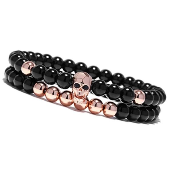 charm bracelets set bracelet distance black natural lava stone human skeleton beaded yoga for men women elastic rope jewelry 2021, Golden;silver
charm bracelets set bracelet distance black natural lava stone human skeleton beaded yoga for men women elastic rope jewelry 2021, Golden;silver
