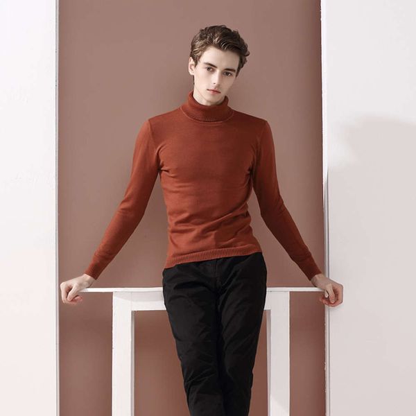 2021yuchun turtleneck pullover thickened 2019 korean slim casual long sleeve solid color bottomed sweater men's wear, White;black
2021yuchun turtleneck pullover thickened 2019 korean slim casual long sleeve solid color bottomed sweater men's wear, White;black
