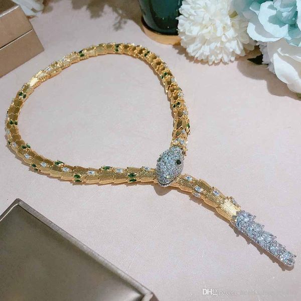 gold high end snake necklace fashion star internet celebrity prom lady party necklace gift wedding bridal necklace gorgeous, Silver
gold high end snake necklace fashion star internet celebrity prom lady party necklace gift wedding bridal necklace gorgeous, Silver