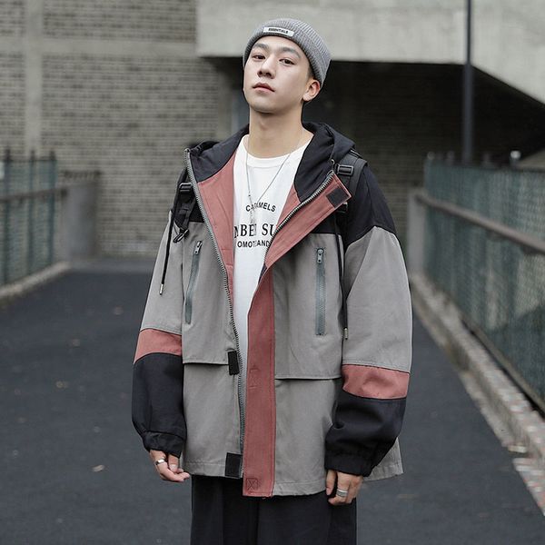 2021 new male loose cargo streetwear bomber lapel outerwear long sleeve with zipper jacket sh jxkh, Black;brown
2021 new male loose cargo streetwear bomber lapel outerwear long sleeve with zipper jacket sh jxkh, Black;brown
