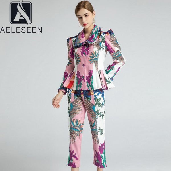 women's two piece pants aeleseen runway fashion 2 pieces sets sweety lace puff sleeve ruffles jacket +penceil flower print suit, White
women's two piece pants aeleseen runway fashion 2 pieces sets sweety lace puff sleeve ruffles jacket +penceil flower print suit, White