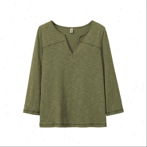 women v neck cotton long sleeve female blouse workout autumn tee m30324 drop shipping good quality, White
women v neck cotton long sleeve female blouse workout autumn tee m30324 drop shipping good quality, White