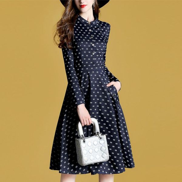 casual dresses 2021 autumn pattern europe station will code self-cultivation thin fashion printing long fund sleeve dress, Black;gray
casual dresses 2021 autumn pattern europe station will code self-cultivation thin fashion printing long fund sleeve dress, Black;gray