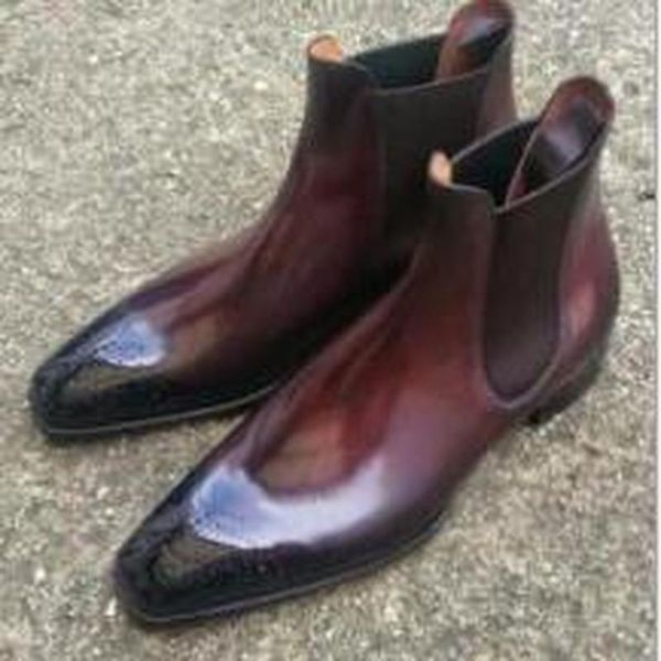 dress shoes men male business man formal vintage pu leather flats brogues mens short boots men's zapatos de hombres personlizar m1078, Black
dress shoes men male business man formal vintage pu leather flats brogues mens short boots men's zapatos de hombres personlizar m1078, Black