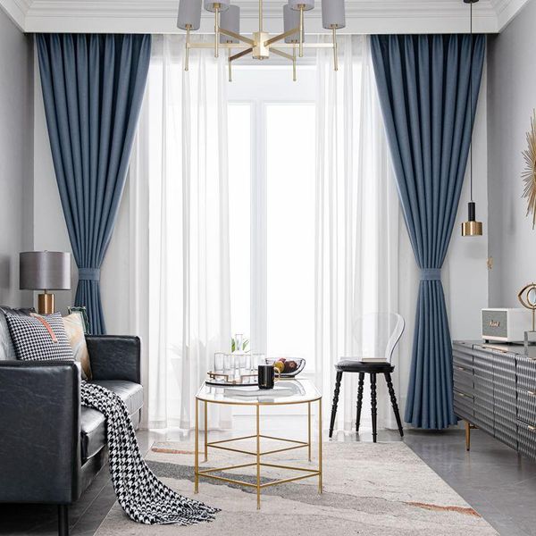 curtain & drapes light luxury full blackout simple pure color double-sided curtains bedroom el shade insulation fabric
curtain & drapes light luxury full blackout simple pure color double-sided curtains bedroom el shade insulation fabric