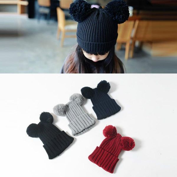 girls' knitted wool hat children's hair ball flanging baby hat autumn and winter warm knitted, Yellow
girls' knitted wool hat children's hair ball flanging baby hat autumn and winter warm knitted, Yellow