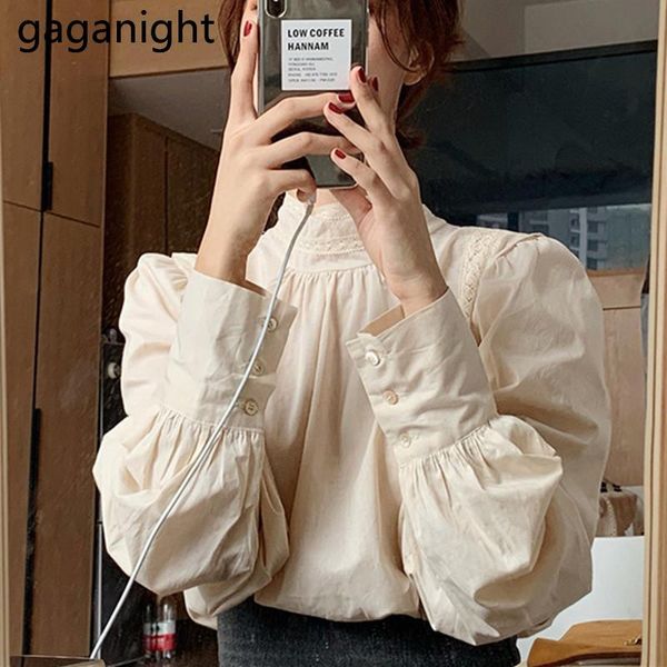 women's blouses & shirts gaganight 2021 spring autumn women blouse lace long sleeves fashion office lady bottom vintage girl korean blu, White
women's blouses & shirts gaganight 2021 spring autumn women blouse lace long sleeves fashion office lady bottom vintage girl korean blu, White