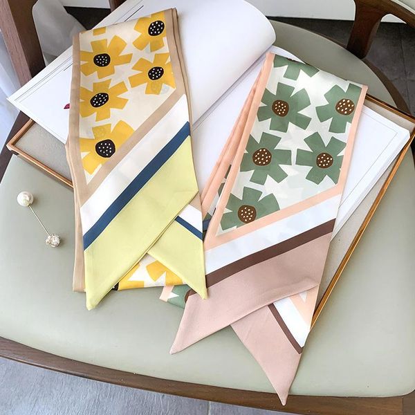 scarves koi leaping korean temperament thin narrow strip scarf female spring and summer fashion small silk dual-use strapp, Blue;gray
scarves koi leaping korean temperament thin narrow strip scarf female spring and summer fashion small silk dual-use strapp, Blue;gray