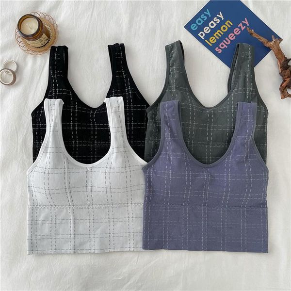 women's tanks & camis for women crop off shoulder tanke built in bra colorblock woman sleeveless patchwork ins, White
women's tanks & camis for women crop off shoulder tanke built in bra colorblock woman sleeveless patchwork ins, White