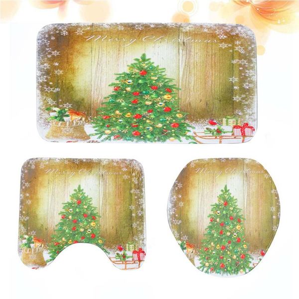 toilet seat covers 3 in 1 christmas tree plank pattern bathroom mat set antiskid washroom carpet lid cover
toilet seat covers 3 in 1 christmas tree plank pattern bathroom mat set antiskid washroom carpet lid cover