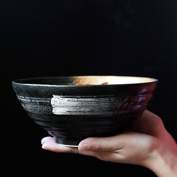 japanese style 7.5 inch large bowl of miscellaneous sauce ramen bowl ceramic retro tableware hat trumpet soup lx122602
japanese style 7.5 inch large bowl of miscellaneous sauce ramen bowl ceramic retro tableware hat trumpet soup lx122602
