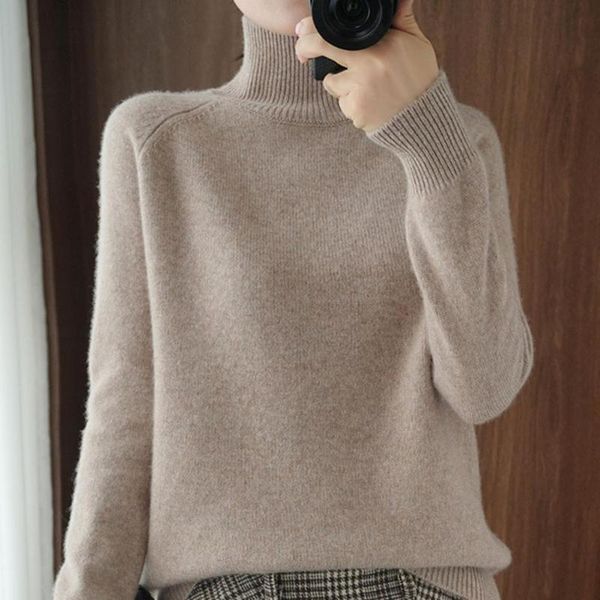 women's sweaters sweater high collar solid color casual knitted warm thick loose base inner wear foautumn winter, White;black
women's sweaters sweater high collar solid color casual knitted warm thick loose base inner wear foautumn winter, White;black
