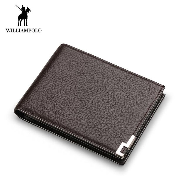 wallets williampolo genuine leather men wallet slim thin business male purse bifold card holder short metal angles notecase, Red;black
wallets williampolo genuine leather men wallet slim thin business male purse bifold card holder short metal angles notecase, Red;black