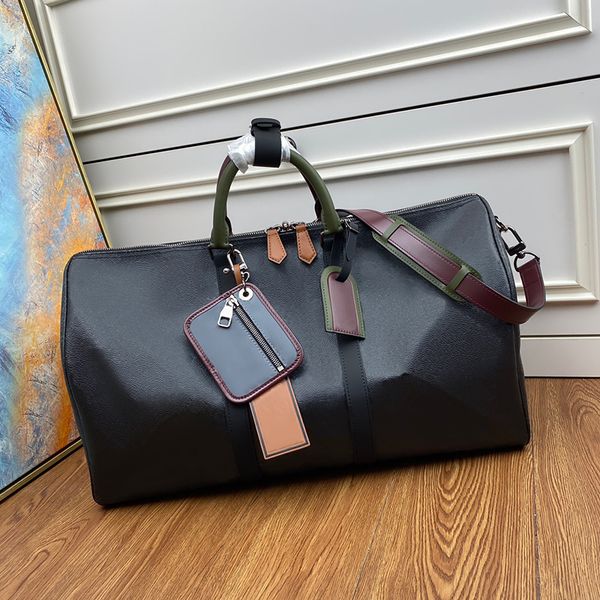 the collage theme is integrated into this travel bag fashion bags m56856 tidal angle of view model on a variety of style duffle bag, Black
the collage theme is integrated into this travel bag fashion bags m56856 tidal angle of view model on a variety of style duffle bag, Black
