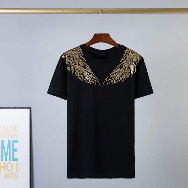 luxury tracksuits brand t-shirt eagle three 21s wings summer dimensional letters new embroidery printed cotton, Gray
luxury tracksuits brand t-shirt eagle three 21s wings summer dimensional letters new embroidery printed cotton, Gray