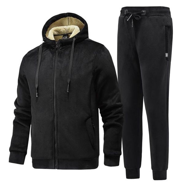 tracksuit men casual fleece thick hooded mens jacket+pants 2 pieces set warm windbreak men's clothing plus size 7xl 8xl, Gray
tracksuit men casual fleece thick hooded mens jacket+pants 2 pieces set warm windbreak men's clothing plus size 7xl 8xl, Gray