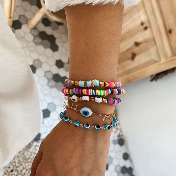beaded, strands aneebayh boho multilayer eye letter beaded bracelets & bangles for women handmade colorful beads bracelet bohemian jewelry, Black
beaded, strands aneebayh boho multilayer eye letter beaded bracelets & bangles for women handmade colorful beads bracelet bohemian jewelry, Black
