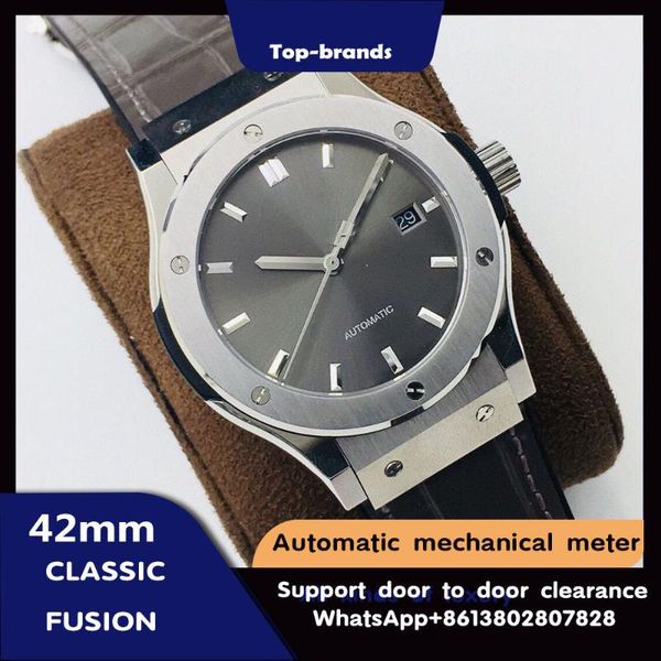 wristwatches 2021 classic fusion series titanium men's mechanical watch automatically winding 1:1 sapphire waterproof, Slivery;brown
wristwatches 2021 classic fusion series titanium men's mechanical watch automatically winding 1:1 sapphire waterproof, Slivery;brown