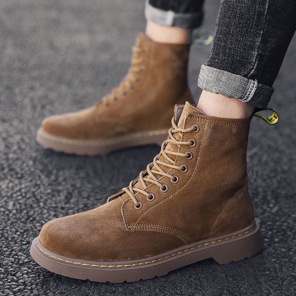 dress shoes botas masculinas de camurça fosca martin, outono inverno com cadarço, casual, alta qualidade, viés quentes, kaintra-auricular, p, Black
dress shoes botas masculinas de camurça fosca martin, outono inverno com cadarço, casual, alta qualidade, viés quentes, kaintra-auricular, p, Black