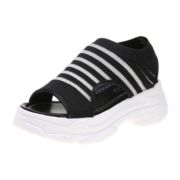 sandals brand women breathable summer transparent mesh comfortable wedge shoes slip-on platform pink sandalias, Black
sandals brand women breathable summer transparent mesh comfortable wedge shoes slip-on platform pink sandalias, Black