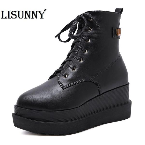 boots 2021 female gothic black casual pointed toe platform wedges for women lace-up shoes promotion sale
boots 2021 female gothic black casual pointed toe platform wedges for women lace-up shoes promotion sale