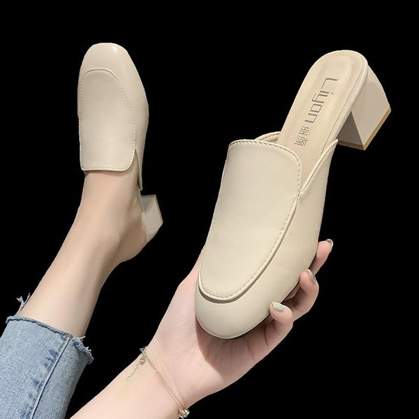 sandals fashion mules slippers beautiful mid heels 1.97 inches women loafers (size 35-43), Black
sandals fashion mules slippers beautiful mid heels 1.97 inches women loafers (size 35-43), Black