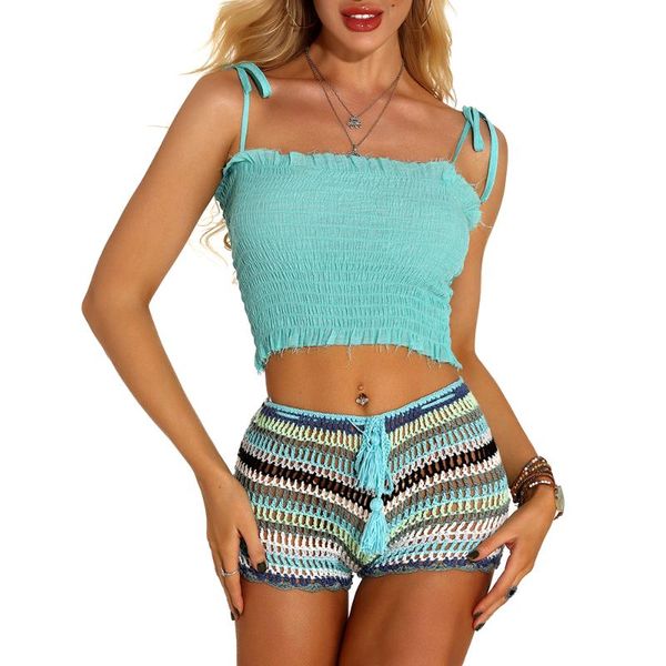 cropped tank women summer 2021 sleeveless beach cover up bikini solid strappy tanks vest crop + bottom swimwear
cropped tank women summer 2021 sleeveless beach cover up bikini solid strappy tanks vest crop + bottom swimwear