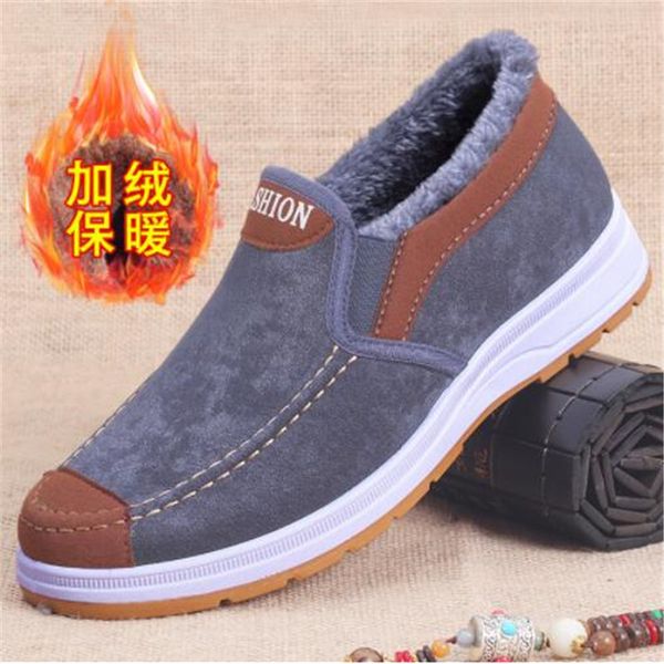 22 big promotion fashion mens cotton shoes winter black gray blue warm comfort plush thickening outdoor casual shoes wholesale
22 big promotion fashion mens cotton shoes winter black gray blue warm comfort plush thickening outdoor casual shoes wholesale