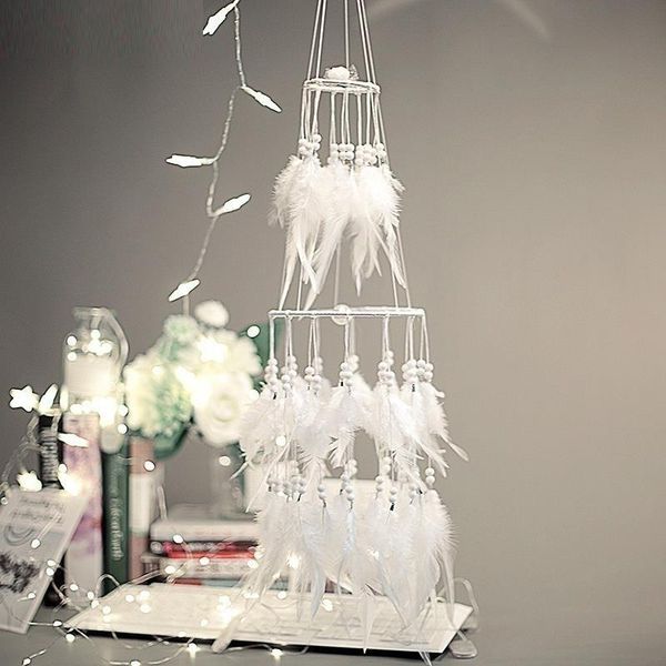 dromenvanger double-deck led light christmas decorations gift bedside wall hanging home decoration dreamcatcher wind chimes
dromenvanger double-deck led light christmas decorations gift bedside wall hanging home decoration dreamcatcher wind chimes