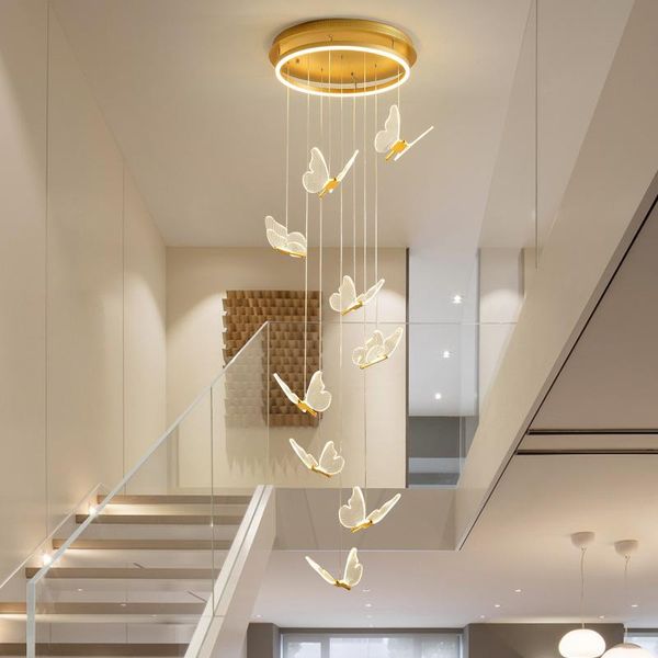 pendant lamps stair chandelier duplex villa living room transparent butterfly bar table lamp modern light luxury
pendant lamps stair chandelier duplex villa living room transparent butterfly bar table lamp modern light luxury