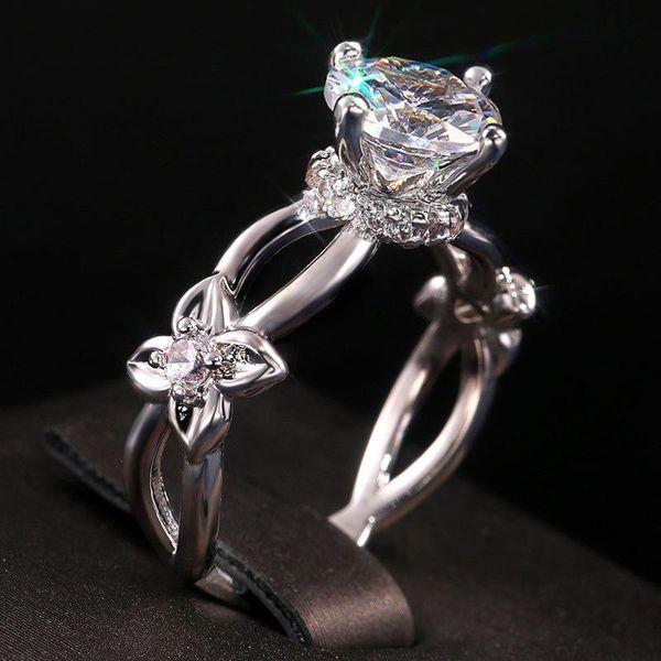 wedding rings hainon elegant floral cubic crystal for women silver color flowers vine ring gifts trendy jewelry female accessories, Slivery;golden
wedding rings hainon elegant floral cubic crystal for women silver color flowers vine ring gifts trendy jewelry female accessories, Slivery;golden
