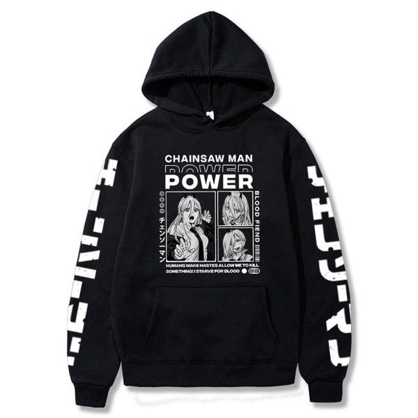men's hoodies & sweatshirts chainsaw man denji power anime fashion prints women/men long sleeve hooded casual streetwear pullover, Black
men's hoodies & sweatshirts chainsaw man denji power anime fashion prints women/men long sleeve hooded casual streetwear pullover, Black