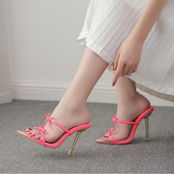 slippers 2021 summer outside the modern fashion thin heels butterfly-knot sandals women 11.5 cm high quality, Black
slippers 2021 summer outside the modern fashion thin heels butterfly-knot sandals women 11.5 cm high quality, Black