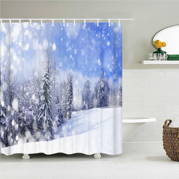 shower curtains christmas curtain waterproof fabric snow scene cedar trees landscape print for bathroom with hooks
shower curtains christmas curtain waterproof fabric snow scene cedar trees landscape print for bathroom with hooks