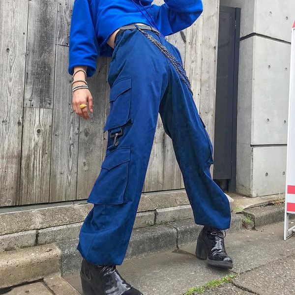 women's pants & capris 2021 streetwear cargo women joggers harajuku pockets korean style trousers plus size winter high waist wide leg, Black;white
women's pants & capris 2021 streetwear cargo women joggers harajuku pockets korean style trousers plus size winter high waist wide leg, Black;white