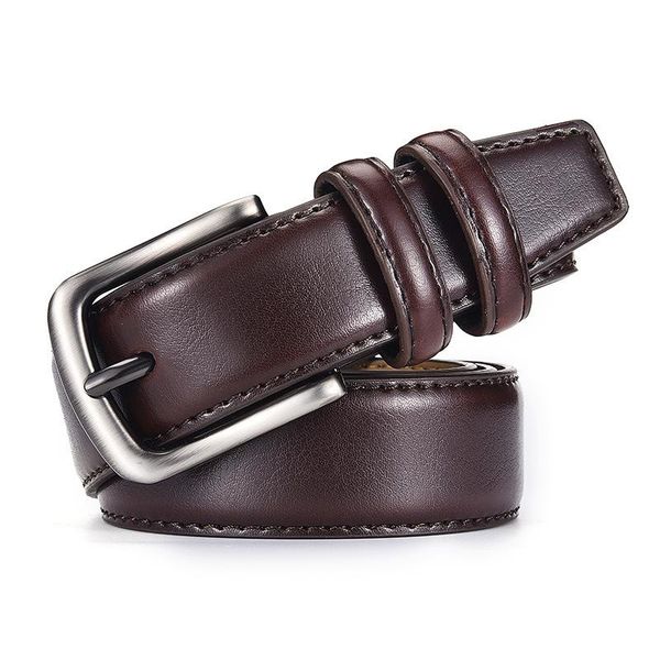 belts casual simple cowhide belt shop trend wild middle-aged youth hole 3.3 cm men's main, Black;brown
belts casual simple cowhide belt shop trend wild middle-aged youth hole 3.3 cm men's main, Black;brown