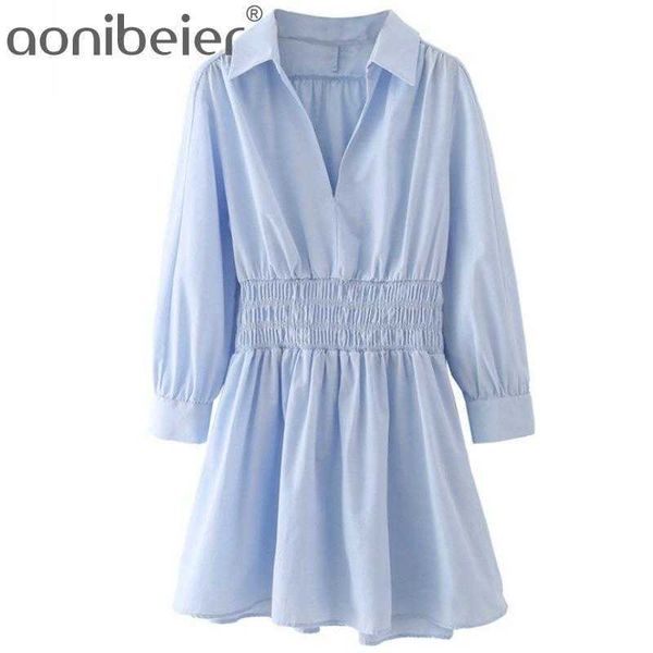 za summer women solid dress office lady turn down collar long sleeve elegant girls waisted causal outfits 210604, Black;gray
za summer women solid dress office lady turn down collar long sleeve elegant girls waisted causal outfits 210604, Black;gray