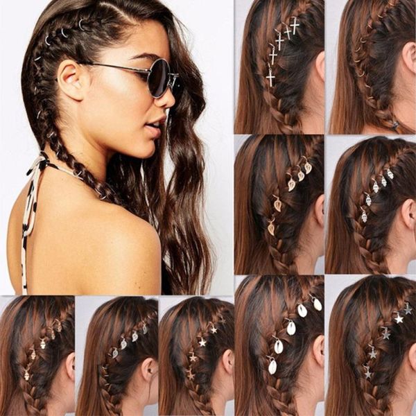 hair clips & barrettes 80pcs/set manual fashion head wearing decorative pendants dressing party polished jewelry hard braid rings accessory, Golden;silver
hair clips & barrettes 80pcs/set manual fashion head wearing decorative pendants dressing party polished jewelry hard braid rings accessory, Golden;silver