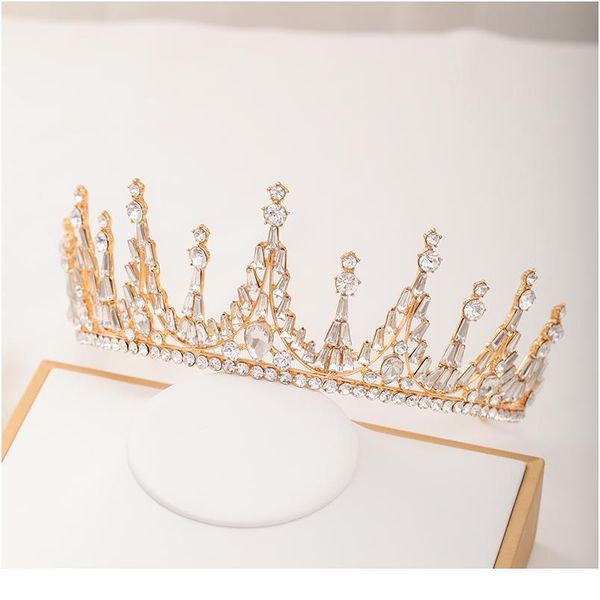 the new wedding crown woman tiaras baroque crystal rhinestone hair ornaments wedding hair accessories bridal crowns h jllyfk, Silver
the new wedding crown woman tiaras baroque crystal rhinestone hair ornaments wedding hair accessories bridal crowns h jllyfk, Silver