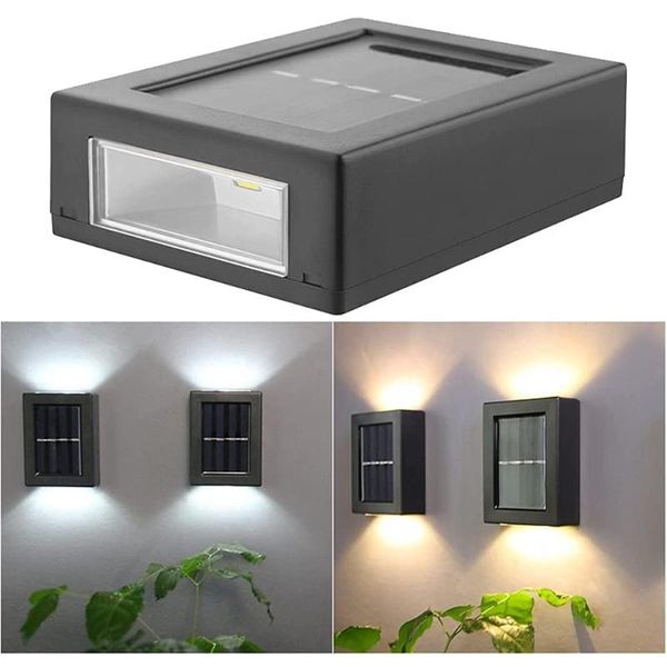 solar lamps 2pcs outdoor led lights fence night waterproof decoration lighting for garden wall backyard
solar lamps 2pcs outdoor led lights fence night waterproof decoration lighting for garden wall backyard