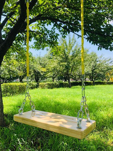 camp furniture hq ss01 children swing outdoor garden swings with antiseptic thicken solid wooden board and galvanized steel link chain
camp furniture hq ss01 children swing outdoor garden swings with antiseptic thicken solid wooden board and galvanized steel link chain