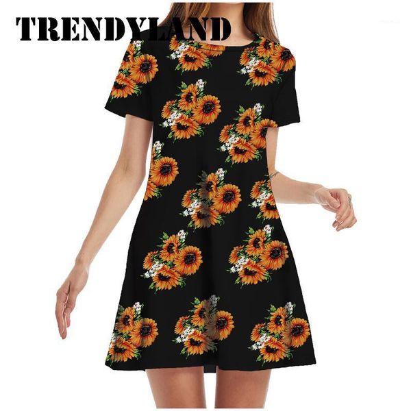 fashion women dresses casual short sleeve o-neck flower printed ladies loose mini dress harajuku streetwear pullover, Black;gray
fashion women dresses casual short sleeve o-neck flower printed ladies loose mini dress harajuku streetwear pullover, Black;gray