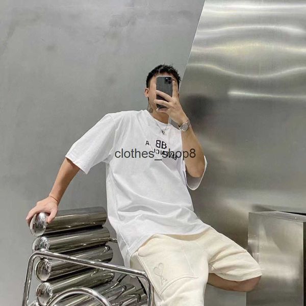 designer t shirt balencaga summer hoodies version paris new fashion brand creative bb mosaic letter short sleeve t-sh, White;black
designer t shirt balencaga summer hoodies version paris new fashion brand creative bb mosaic letter short sleeve t-sh, White;black