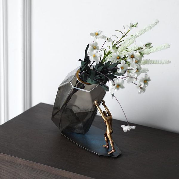 vases home decor accessories strong man push geometric glass vase figurine living room ornament objects office gold metal statue gifts
vases home decor accessories strong man push geometric glass vase figurine living room ornament objects office gold metal statue gifts