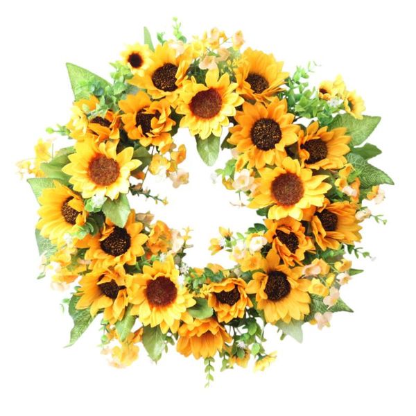 decorative flowers & wreaths thanksgiving day wreath 40cm simulated sunflower holiday decoration
decorative flowers & wreaths thanksgiving day wreath 40cm simulated sunflower holiday decoration
