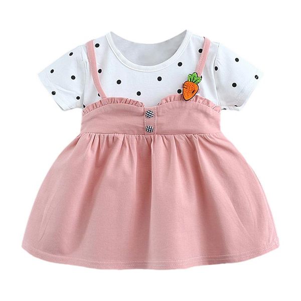 girl's dresses 2021 baby girls dress kids sweet short sleeve fake two-piece children birthday party princess, Red;yellow
girl's dresses 2021 baby girls dress kids sweet short sleeve fake two-piece children birthday party princess, Red;yellow